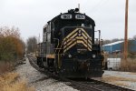 PREX 1601 sits on the remains of the old Monon main to Indianapolis